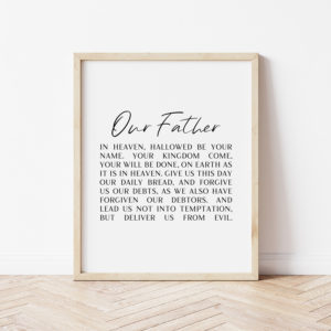 Lord's Prayer Digital Download