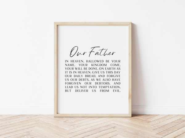 Lord's Prayer Digital Download