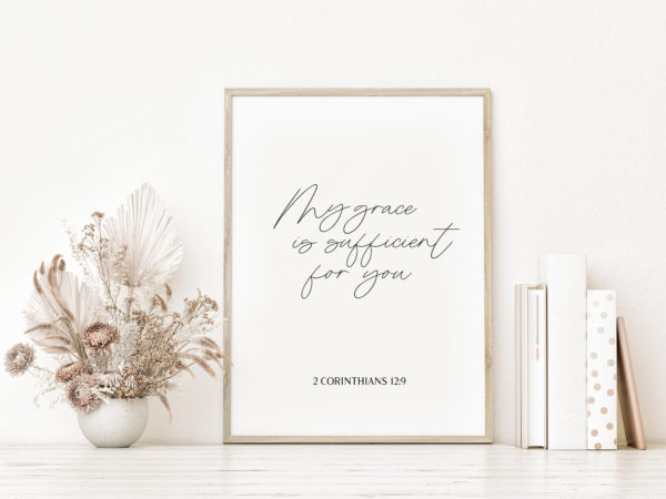 My Grace is Sufficient for you DIGITAL DOWNLOAD - Image 3