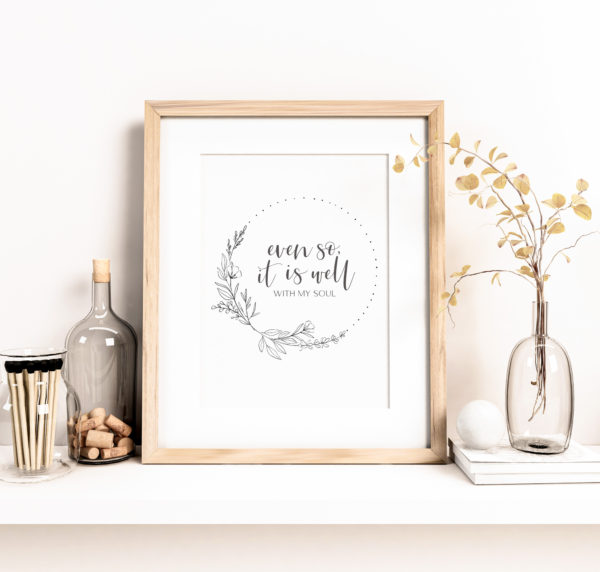 Even so, it is well with my soul | Digital Download - Image 3