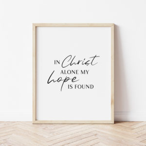 In Christ Alone Digital Download