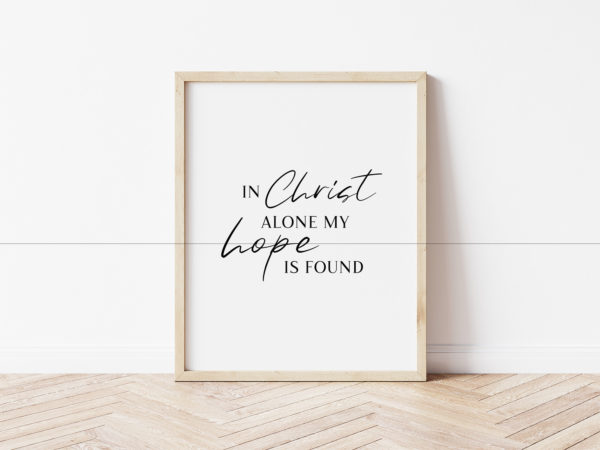 In Christ Alone Digital Download