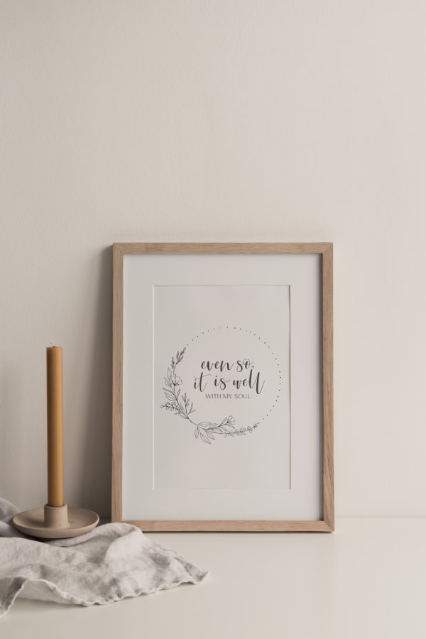 Even so, it is well with my soul | Digital Download - Image 6